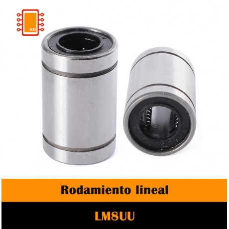 Rodamiento lineal LM8UU