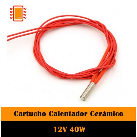Cartucho Calentador Cerámico40W