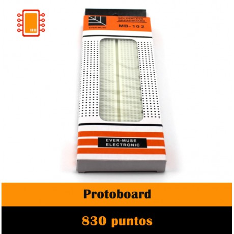 Protoboard 830 Puntos MB-102