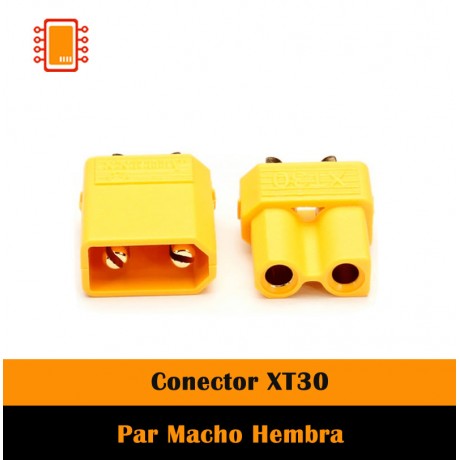 Conector XT30 Par Macho Hembra