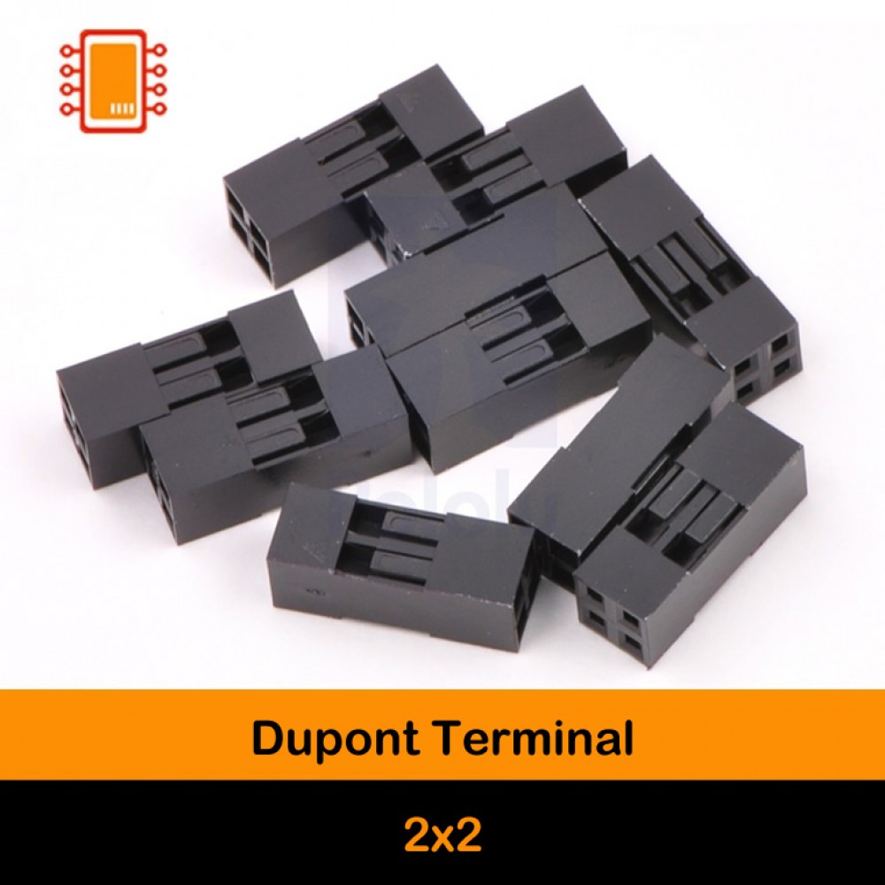 CONECTOR 2P 2 HILERA DUPONT