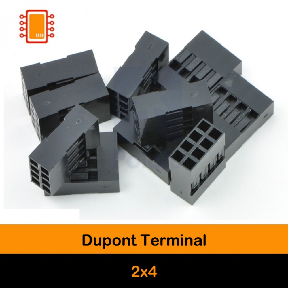 CONECTOR 4P 2 HILERA DUPONT