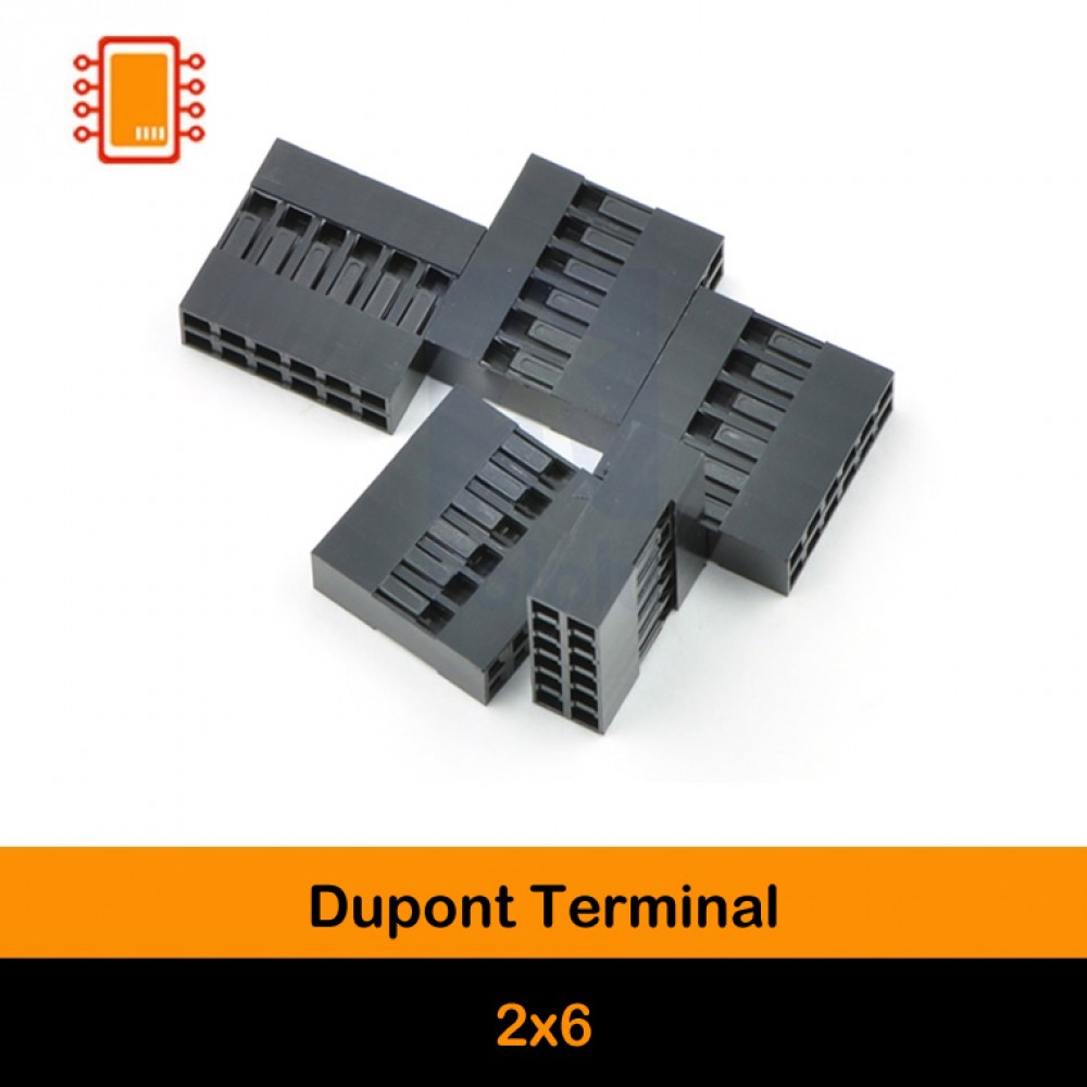 CONECTOR 6P 2 HILERA DUPONT
