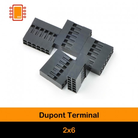 CONECTOR 6P 2 HILERA DUPONT