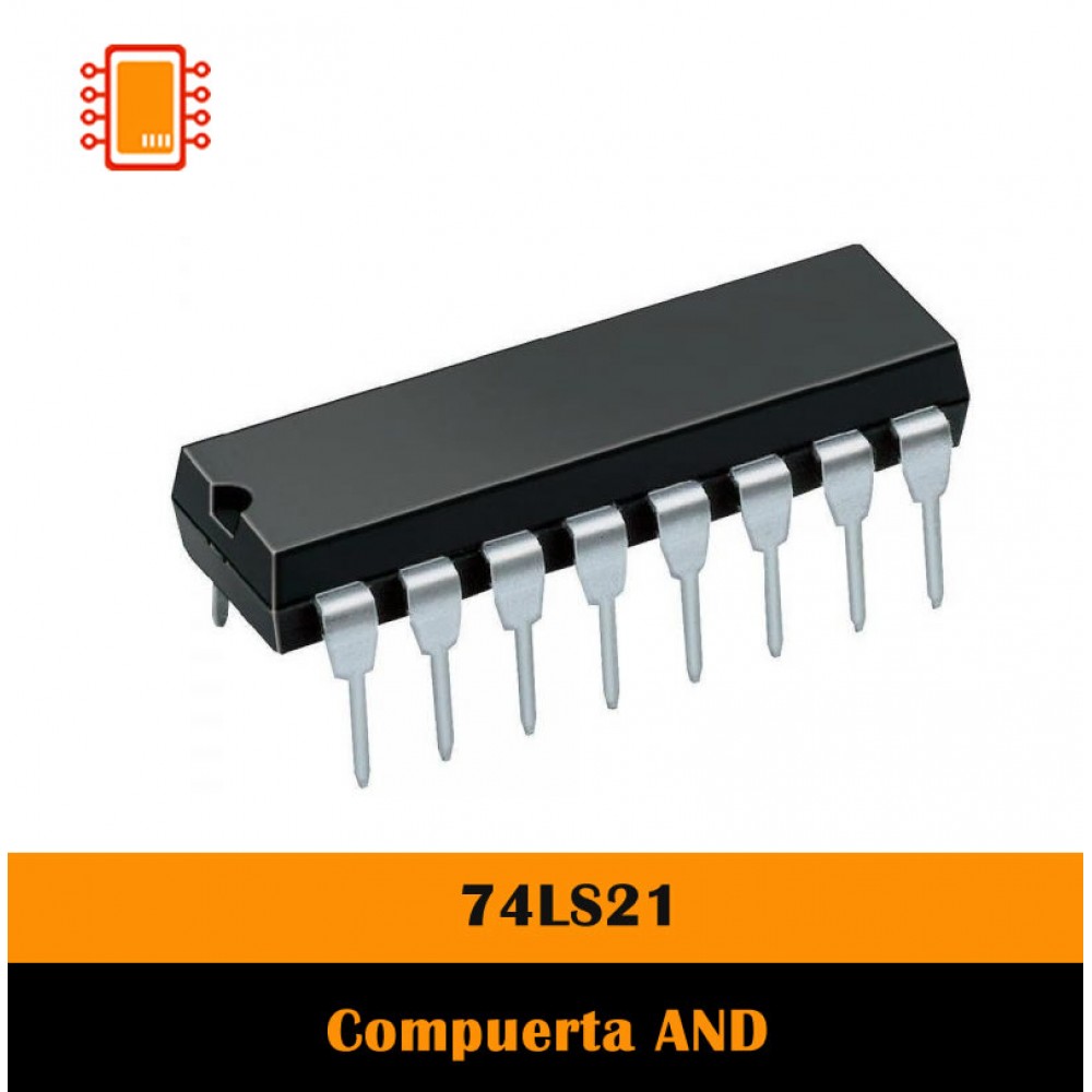 74LS21N Compuerta Lógica Dual AND TTL DIP-14
