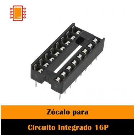 Base para circuito integrado 16 pines