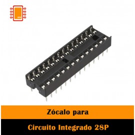 Base para circuito integrado 28 pines
