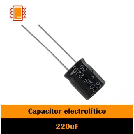 CAPACITOR 220UF