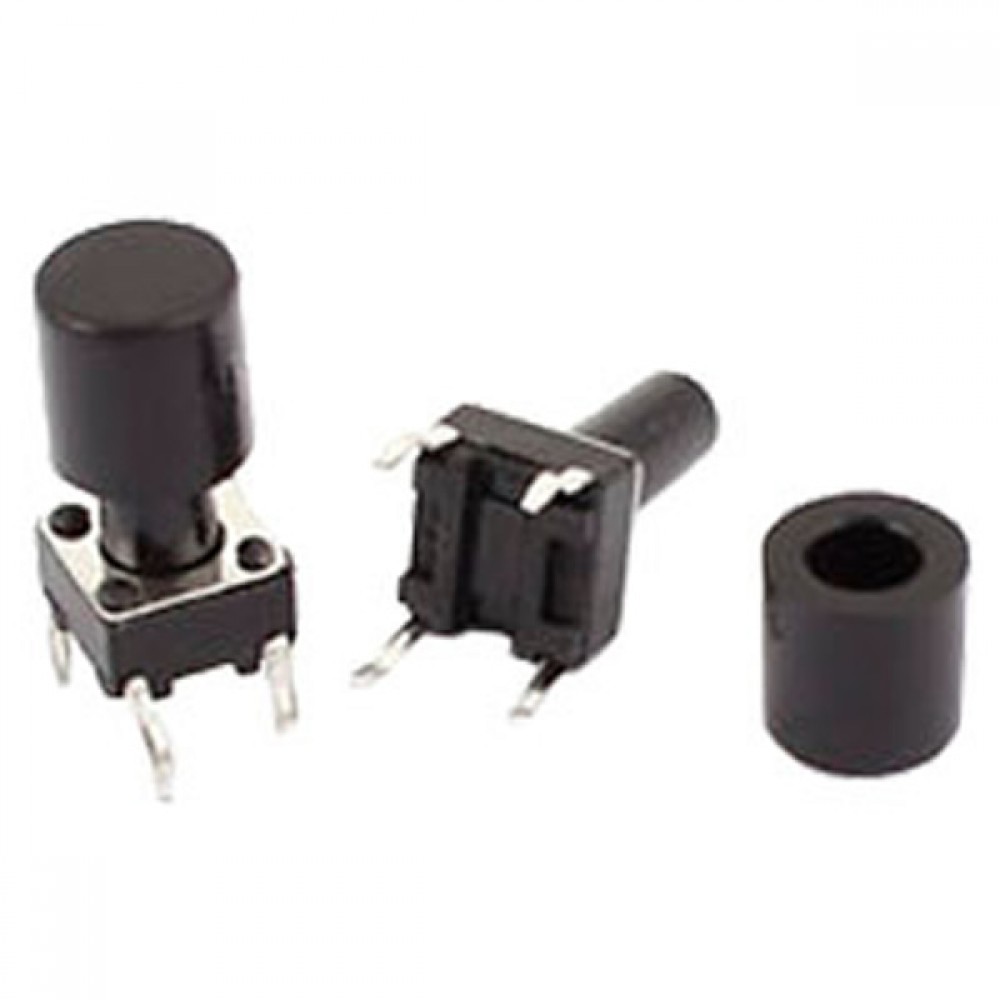 MICRO BOTÓN SWITCH PULSADOR 6X6X12MM