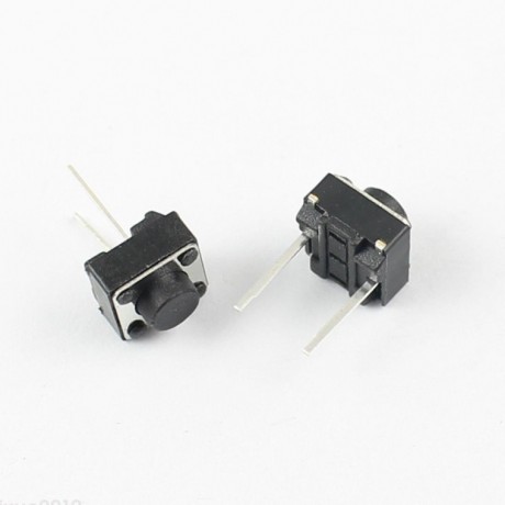 Interruptor De Botón (microswitch) De 6x6x5mm 2 pines