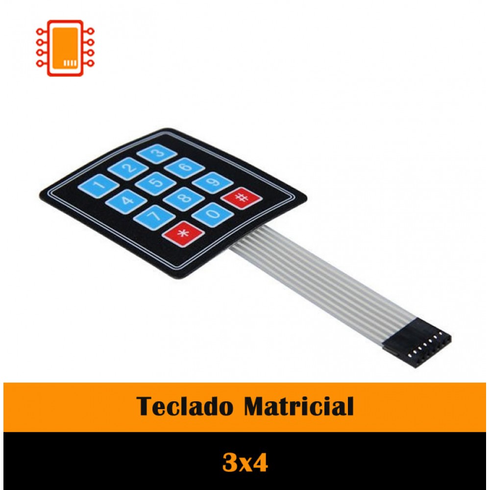 Teclado Matricial 3x4