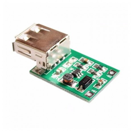 Módulo Elevador de Voltaje PFM DC-DC 0.9V-5V a 5V USB