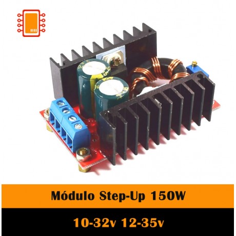 Elevador de Voltaje Boost Step Up 150W 6A