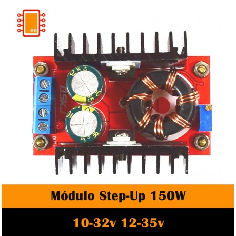 Elevador de Voltaje Boost Step Up 150W 6A