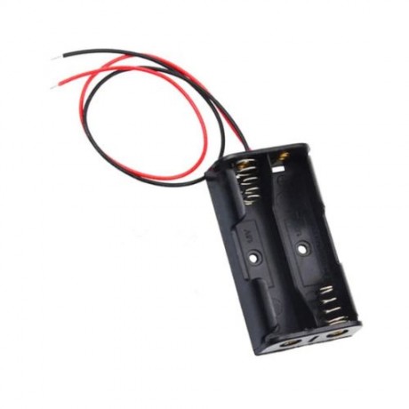 Porta Pilas AA con Cables para Electrónica y Proyectos DIY