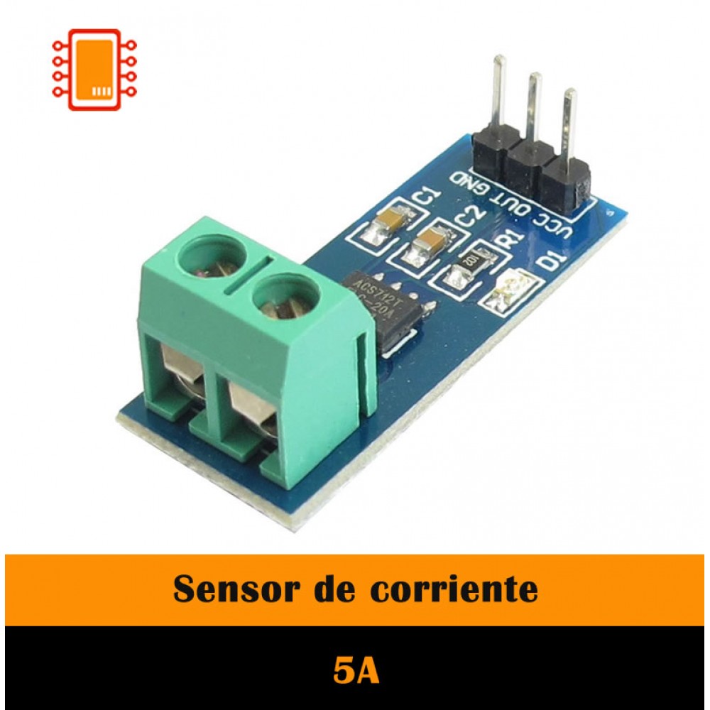 Sensor de corriente ACS712 5A