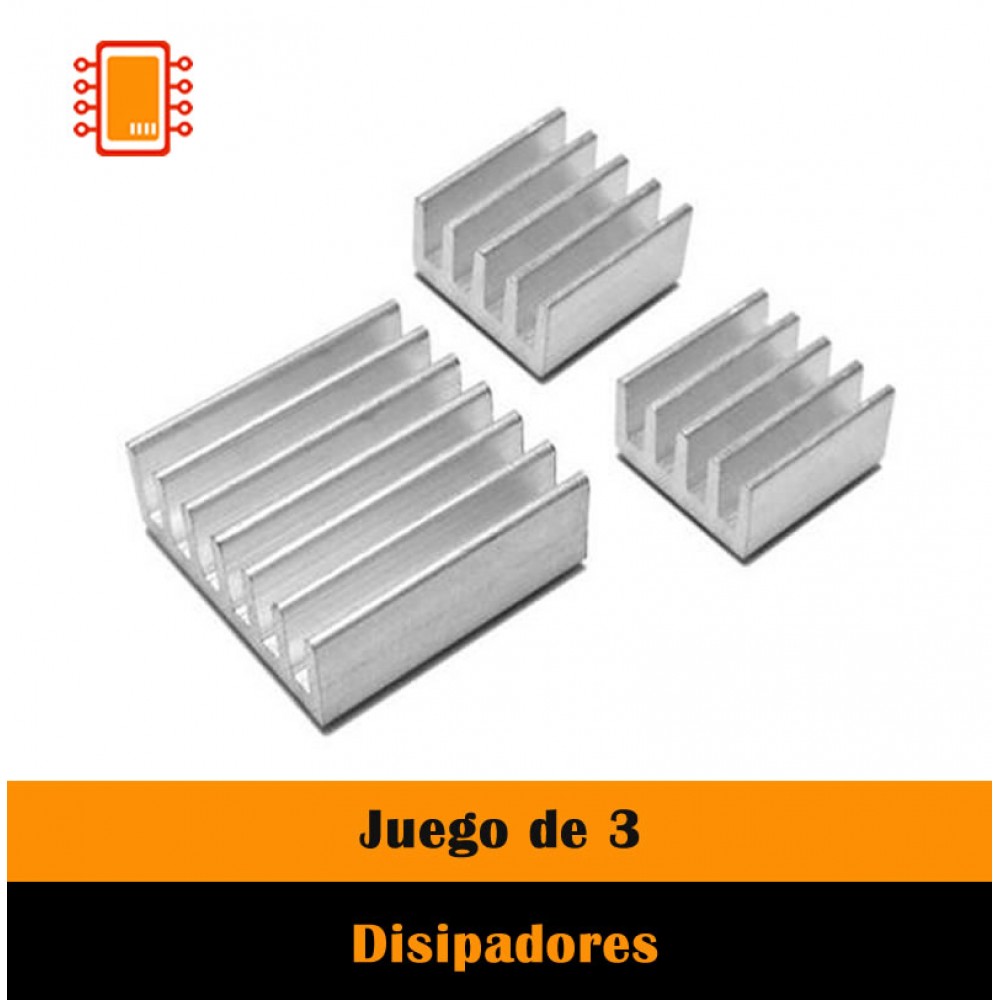 Juego De 3 Disipadores De Calor