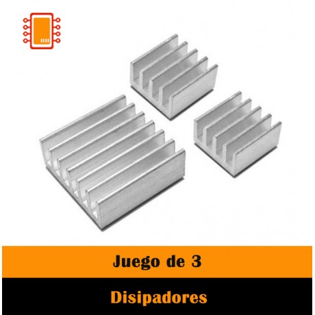 Juego De 3 Disipadores De Calor