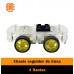 Kit Carrito 4WD Robot Educacional con Accesorios
