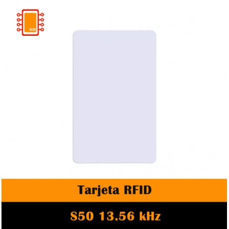 Tarjeta S50 RFID 13.56Mhz
