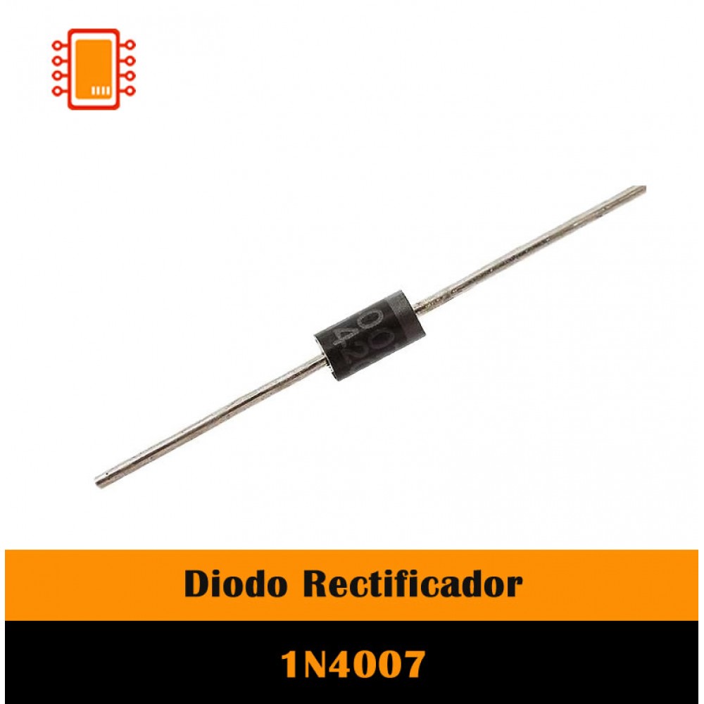 Diodo Rectificador 1N4007 4007