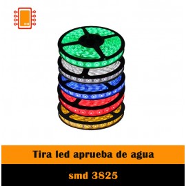 Tira Led 3528 En Rollo Aprueba De Agua Con Carrete 5m