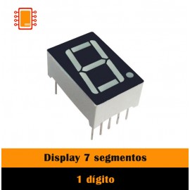 Display 7 Segmentos 1 dígito