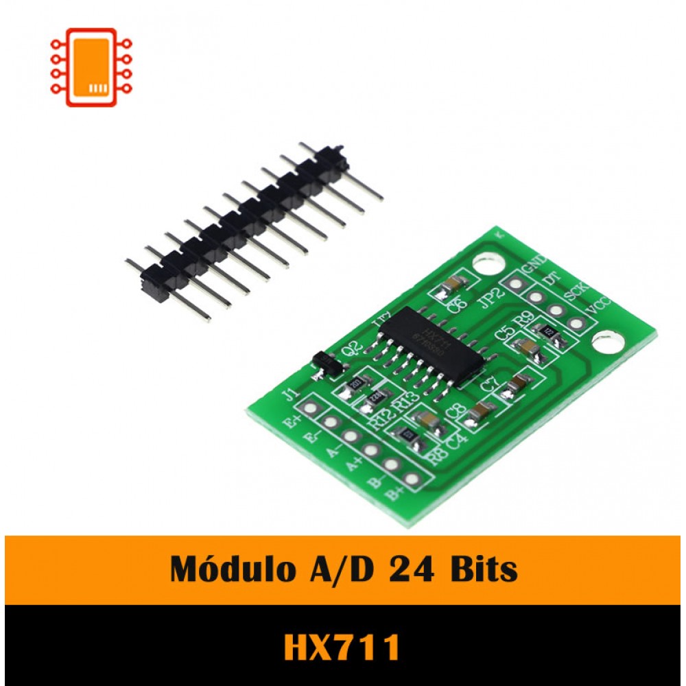 Hx711 convertidor analógico a digital