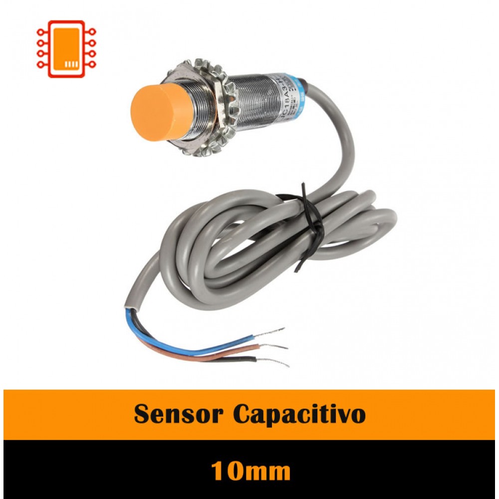 Sensor De Proximidad Capacitivo 10mm