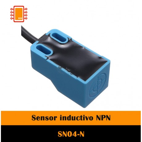 Sensor inductivo NPN SN04-N