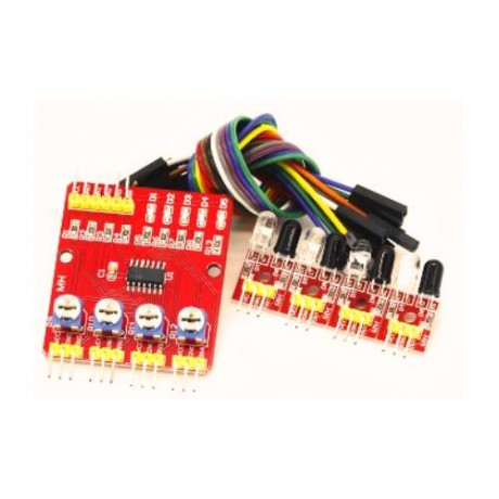 Sensor Seguidor de Línea de 4 canales