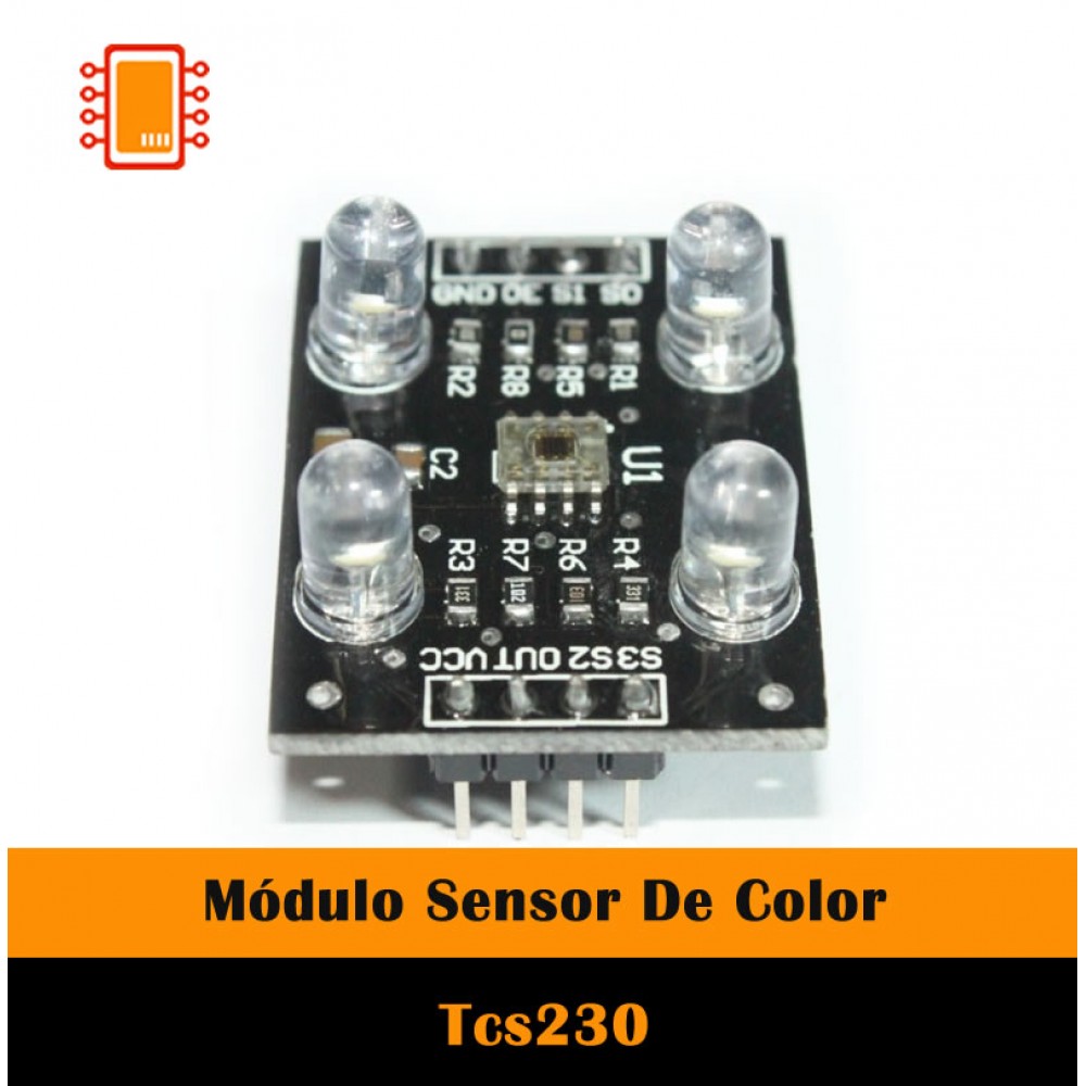 Modulo Sensor De Color TCS230 