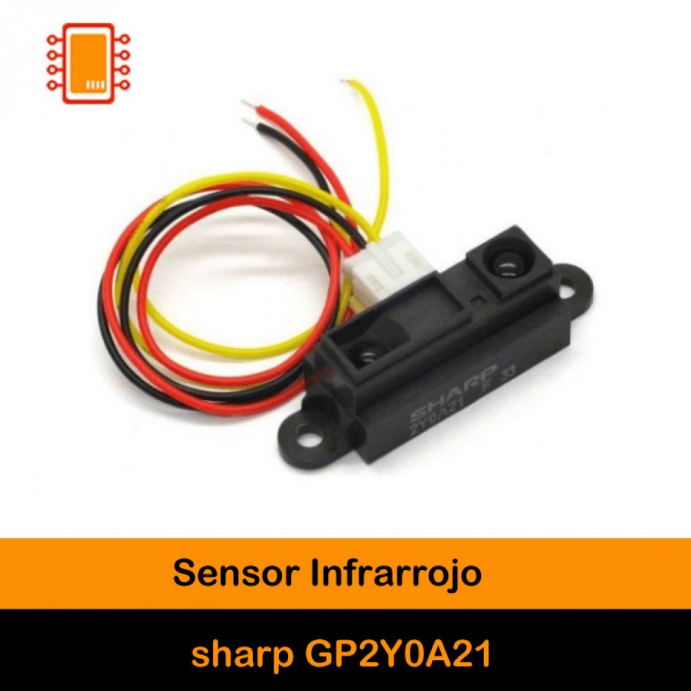 Sensor de distancia infrarrojo sharp GP2Y0A21 