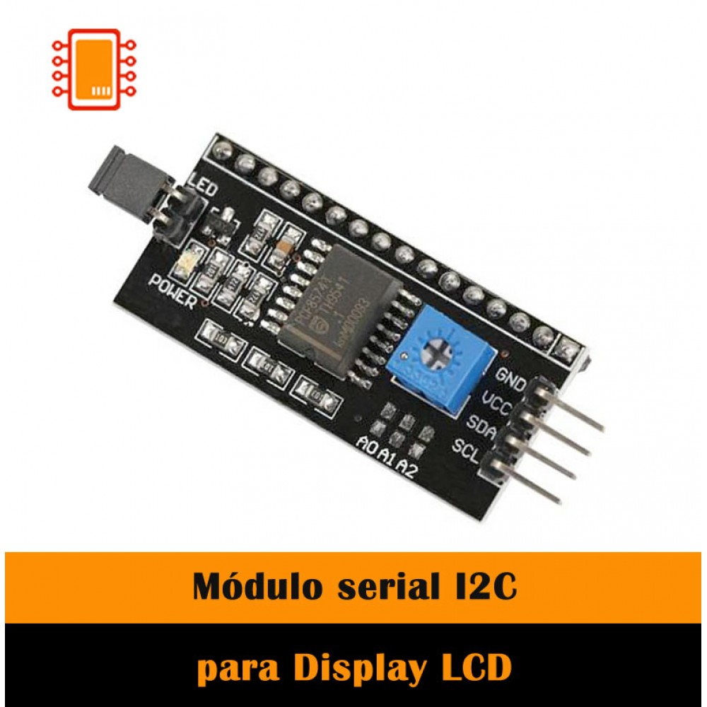 Módulo serial I2C para Display LCD
