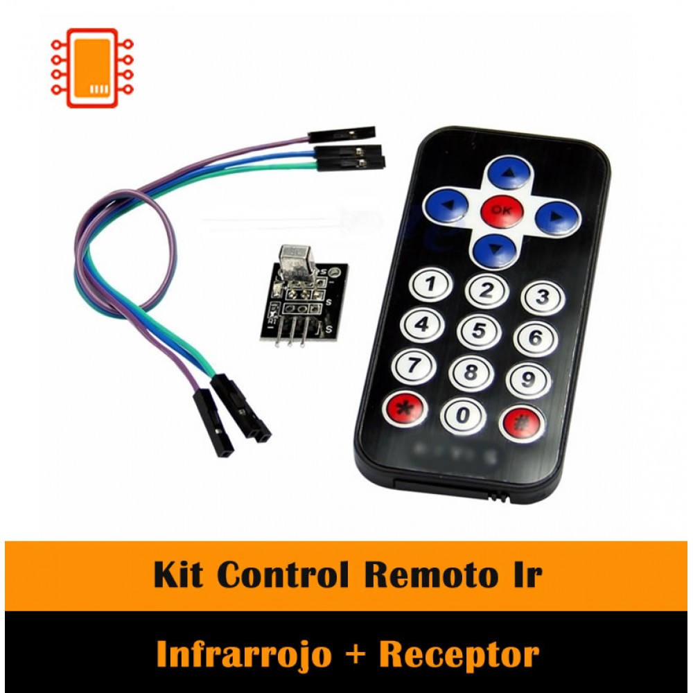 Kit Control Remoto Ir Infrarrojo + Receptor