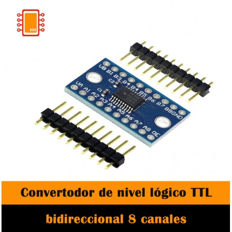 Convertidor Nivel Logico 8 Canales 5v 3.3v