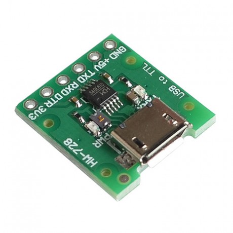 Convertidor  micro USB a TTL