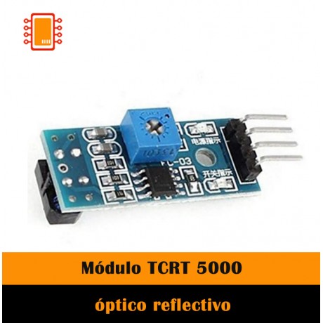 Módulo TCRT 5000 Sensores Seguidor De Linea