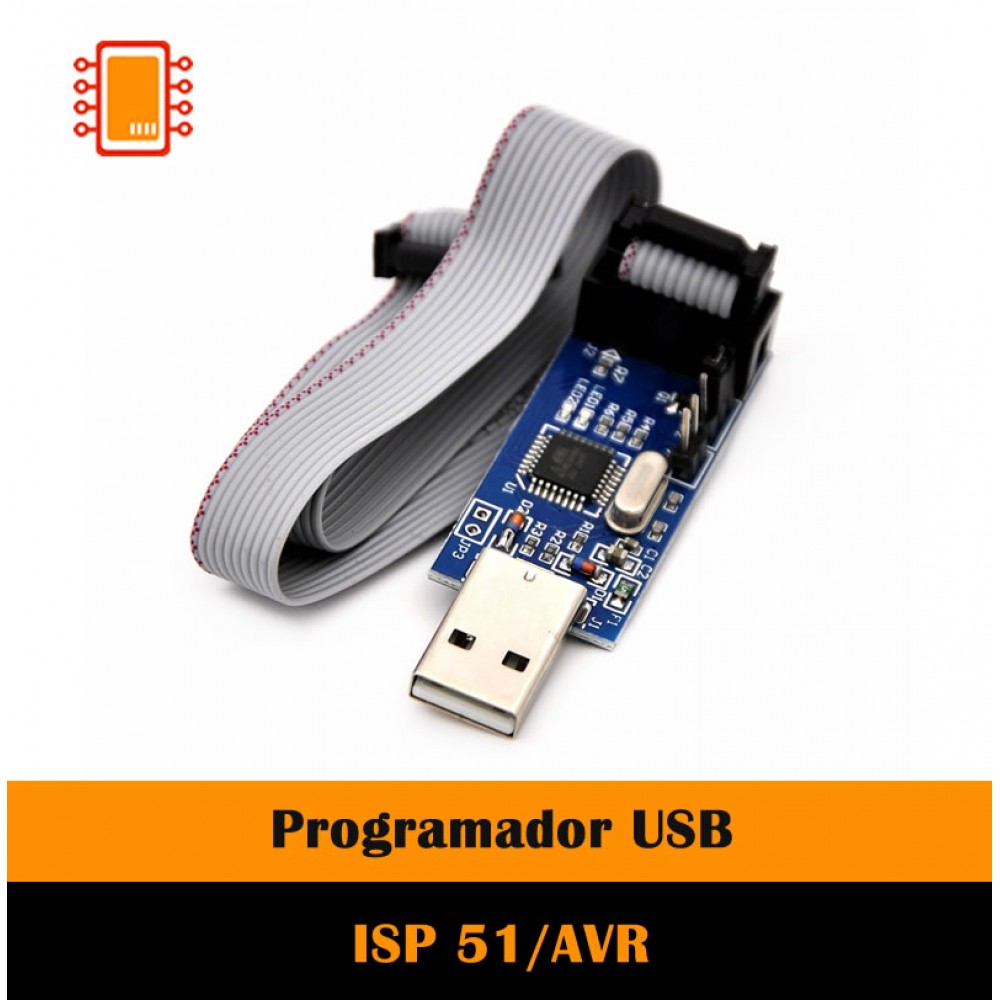 Avr Programador Usb Atmega Usbasp Usbisp 3.3v / 5v 