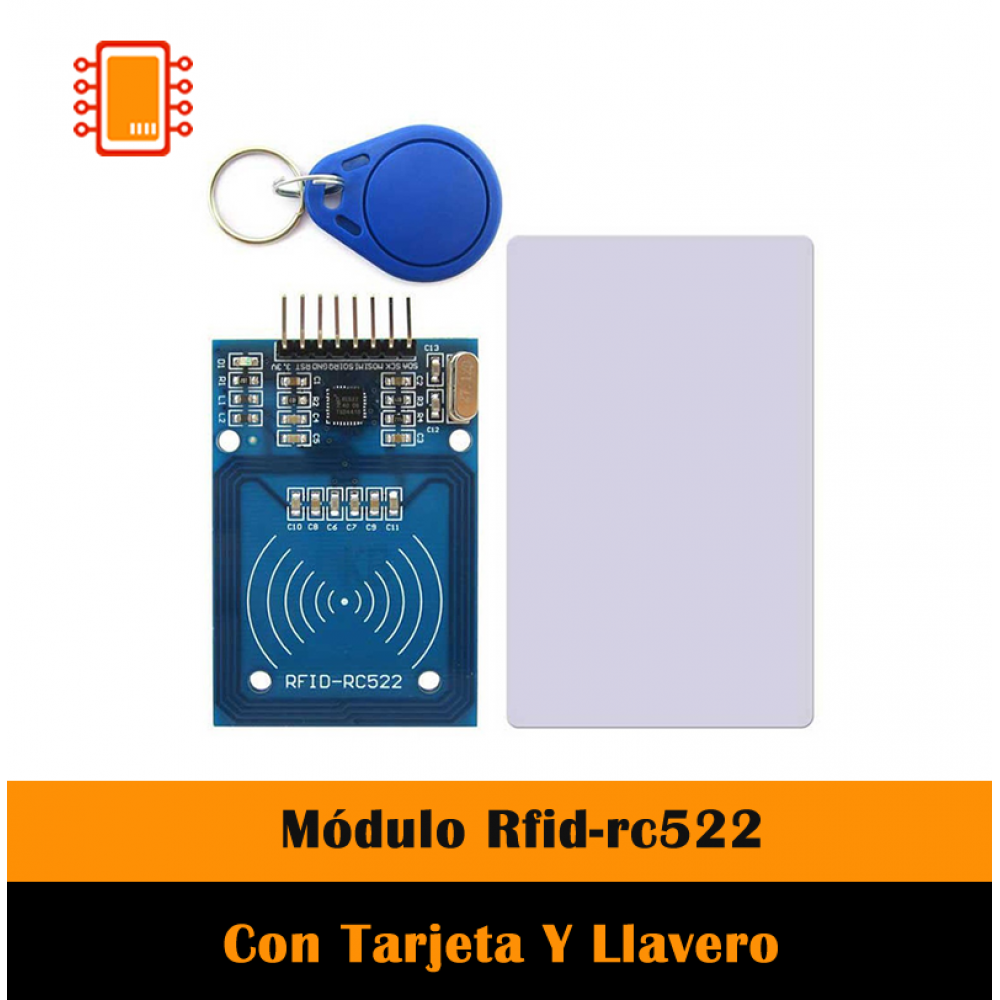 RFID RC522 Kit con Tarjeta y llavero