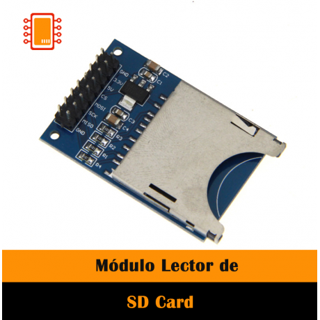 Módulo lector de tarjetas SD