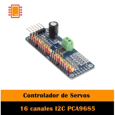 Controlador de Servos 16 canales I2C PCA9685
