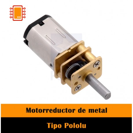 Motorreductor Metálico Tipo Pololu 