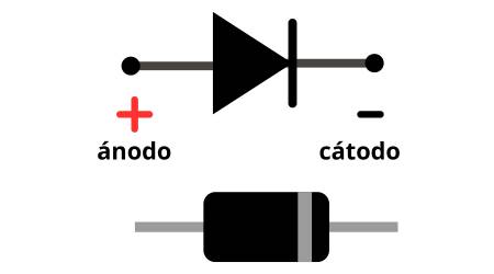 Simbología Diodo Rectificador 1N4007 4007